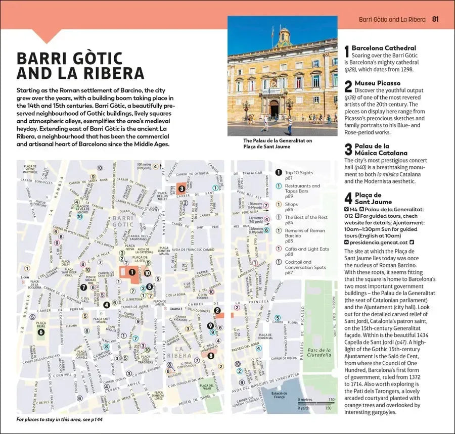 DK Top 10 Barcelona US - Paperback / softback (9780241675663)