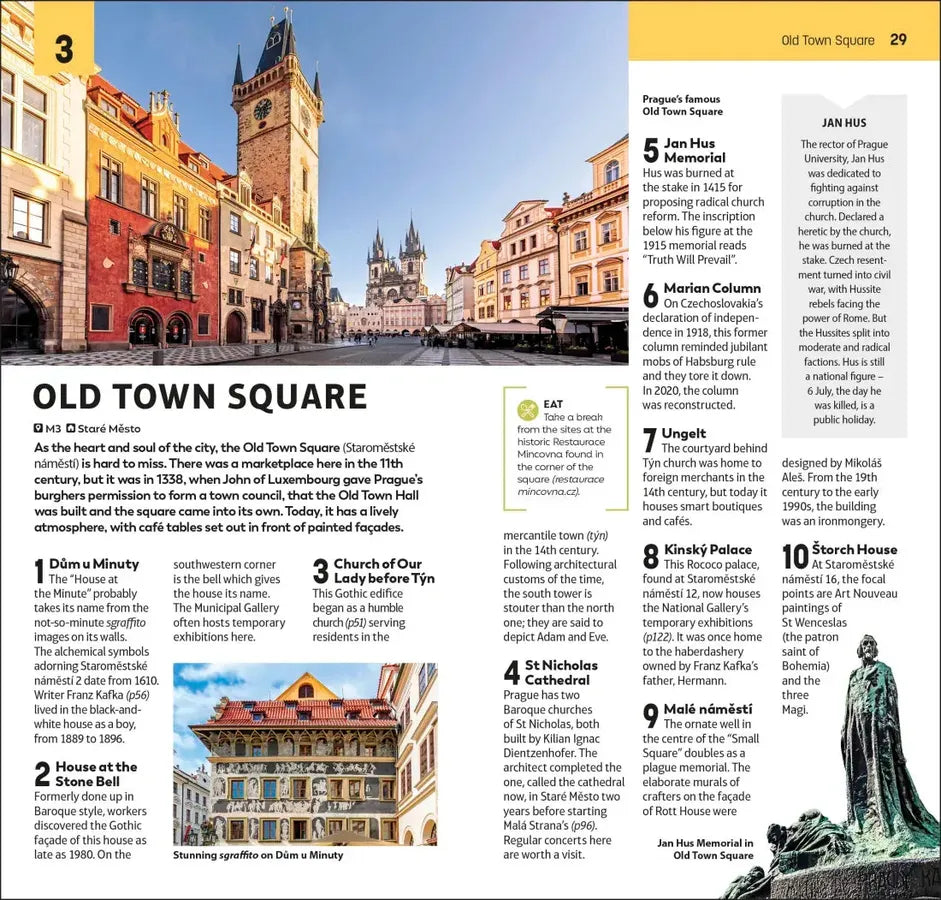 DK Top 10 Prague US - Paperback / softback