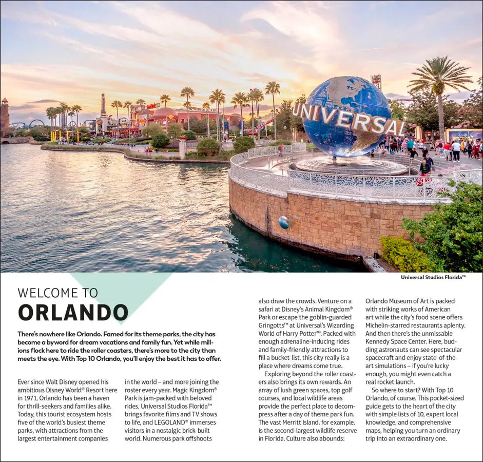 DK Top 10 Orlando US - Paperback / softback