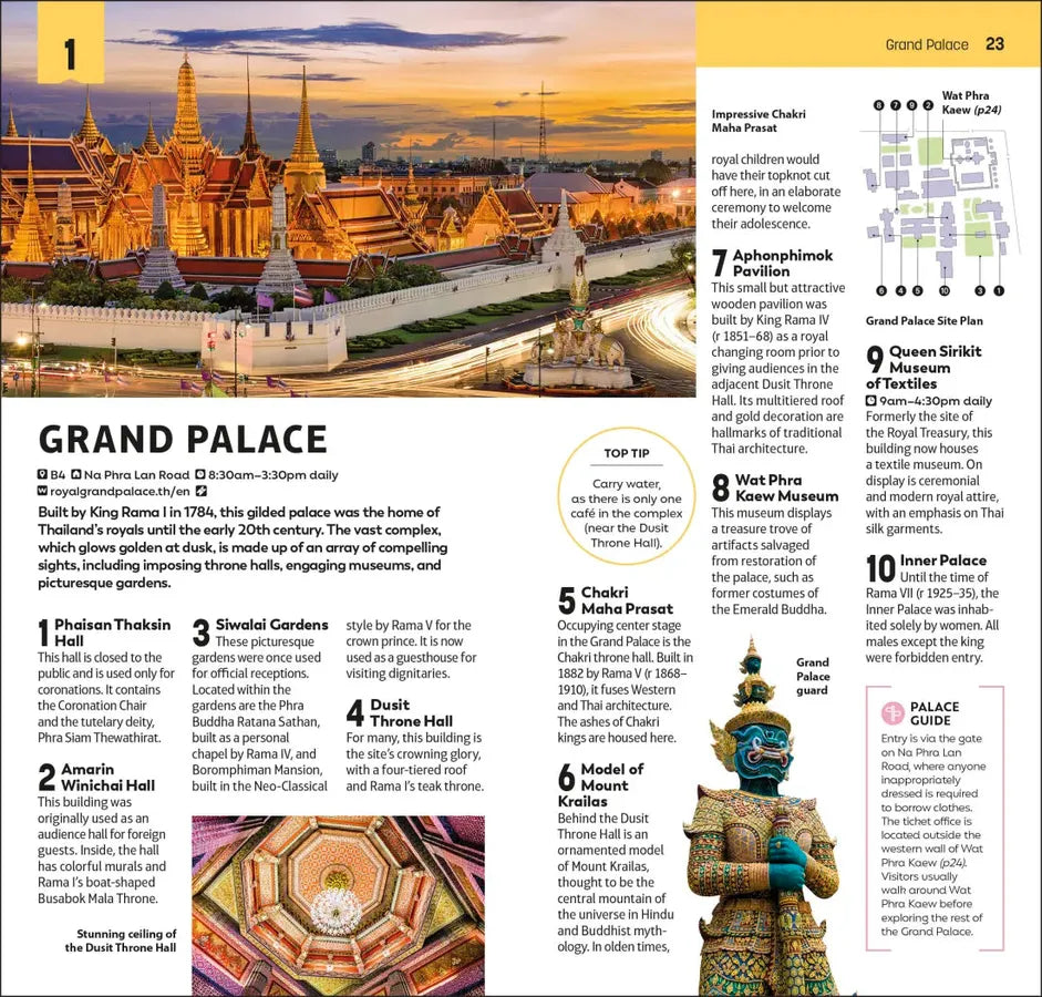 DK Top 10 Bangkok US - Paperback / softback