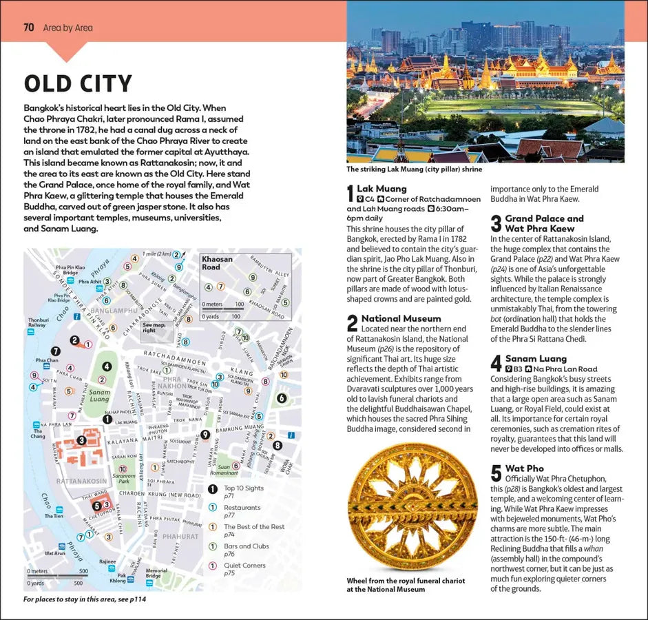 DK Top 10 Bangkok US - Paperback / softback