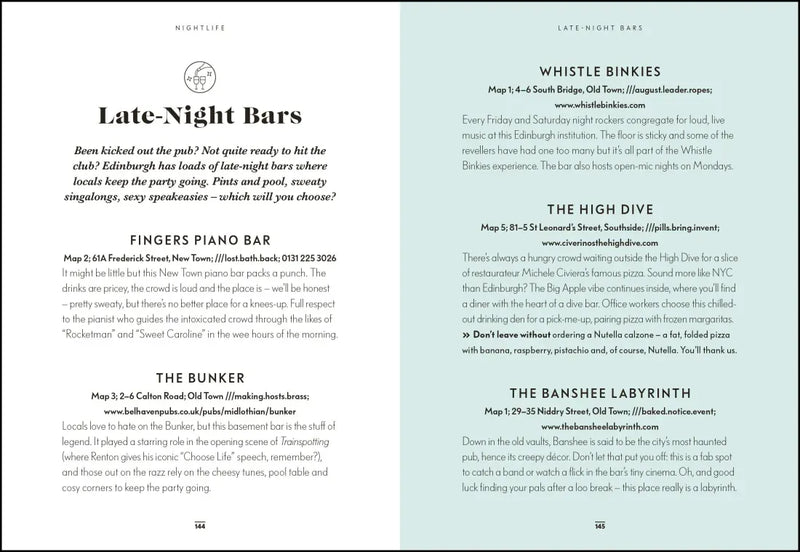 Edinburgh Like a Local US - Hardback