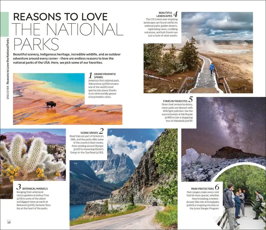 DK National Parks of the USA US - Paperback / softback