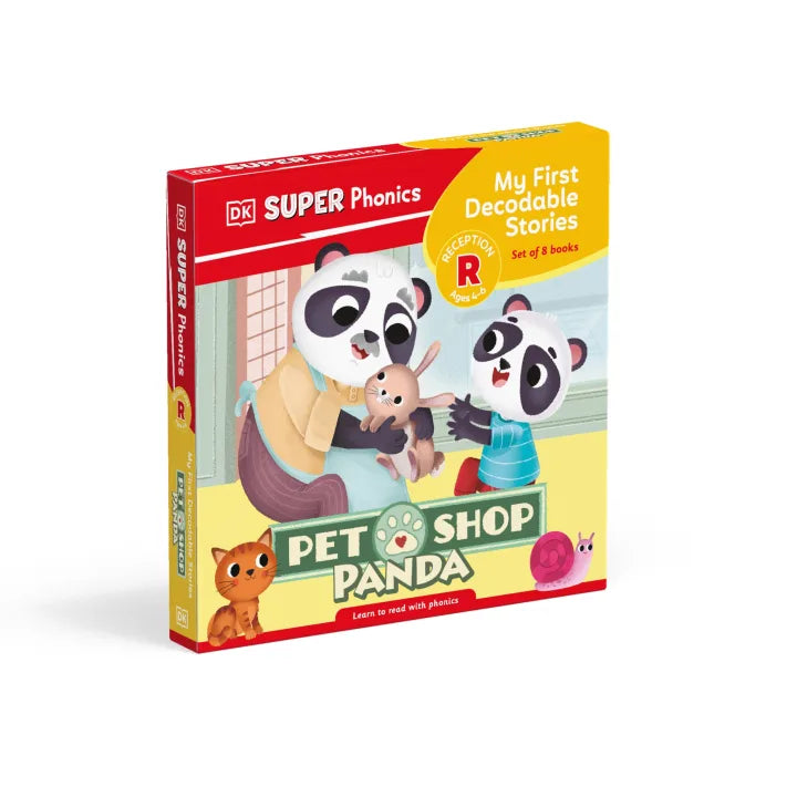 DK Super Phonics My First Decodable Stories Pet Shop Panda