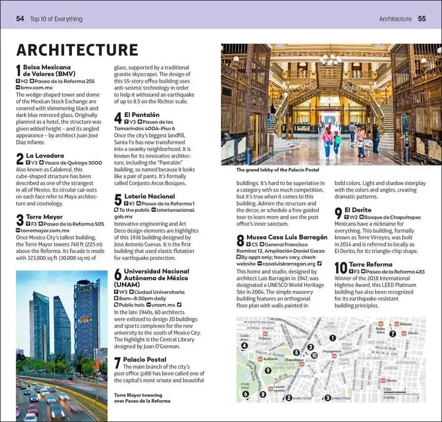 DK Top 10 Mexico City US - Paperback / softback