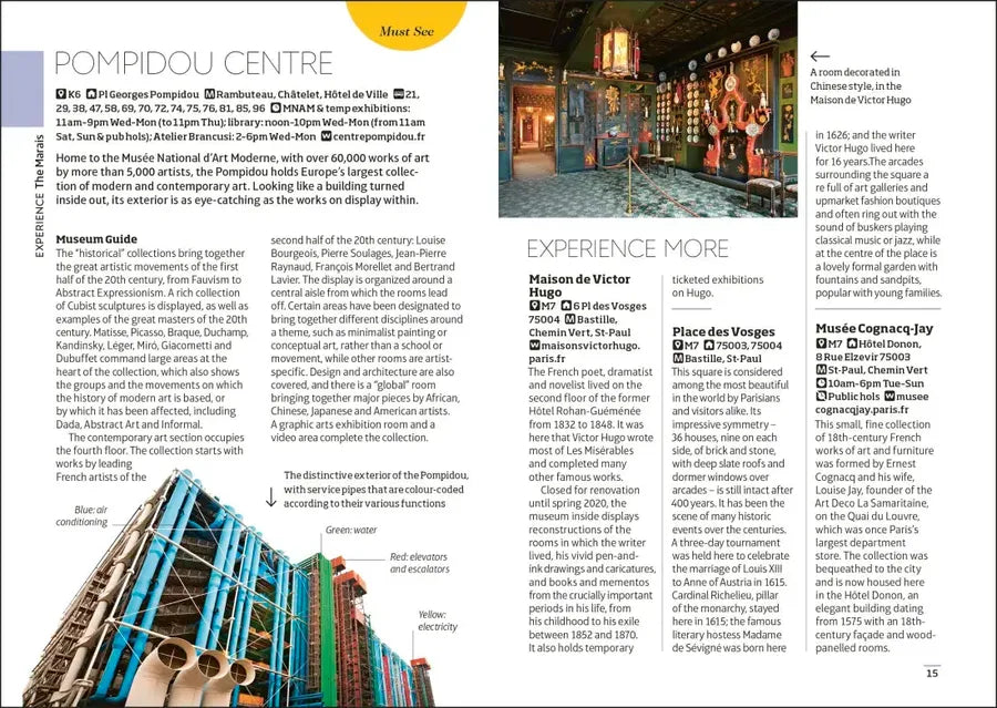 DK Paris Mini Map and Guide US - Paperback / softback