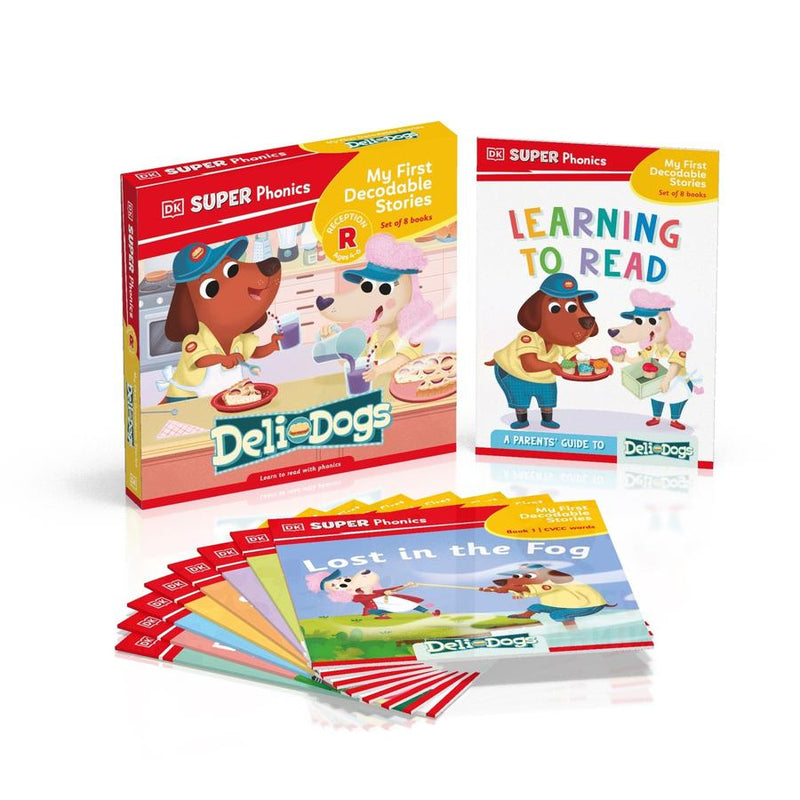 DK Super Phonics My First Decodable Stories Deli Dogs