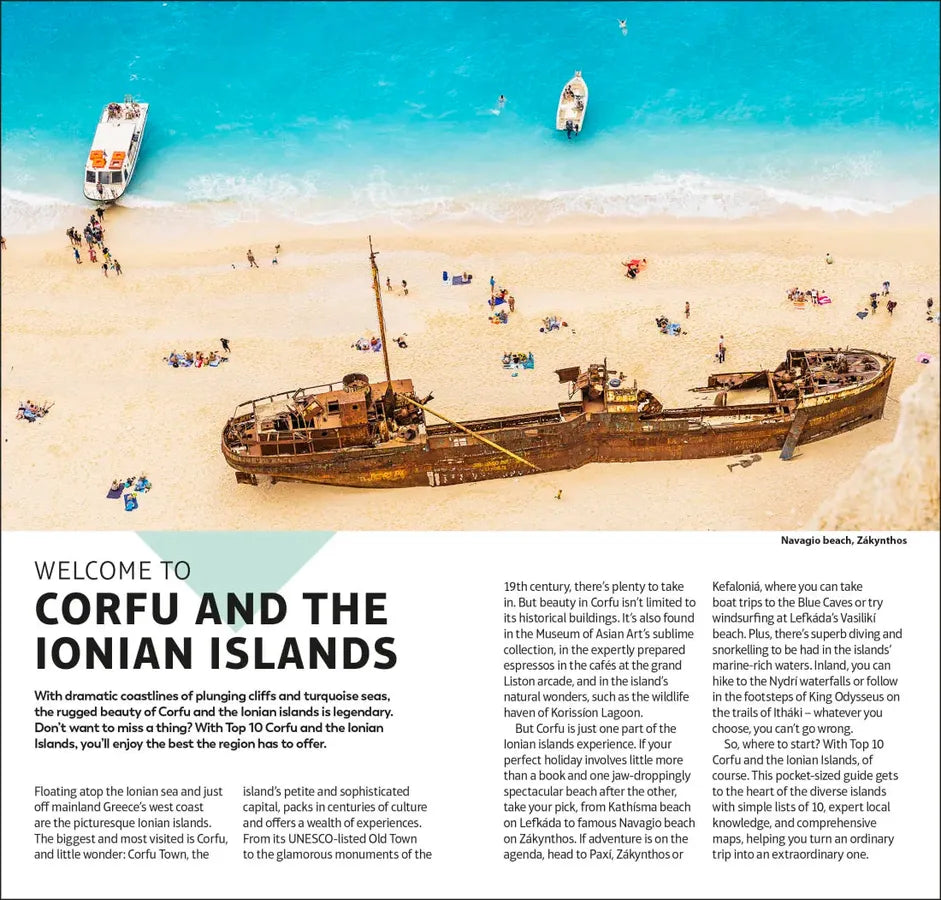 DK Top 10 Corfu and the Ionian Islands US - Paperback / softback (9780241722008)