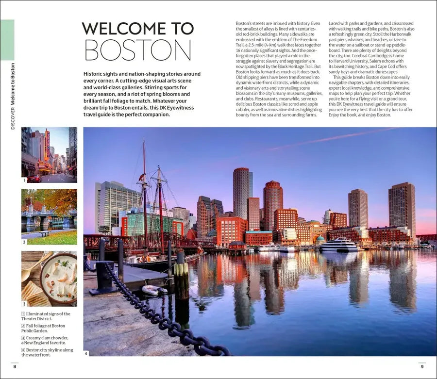 DK Boston US - Paperback / softback