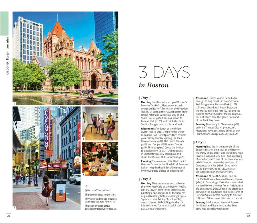 DK Boston US - Paperback / softback