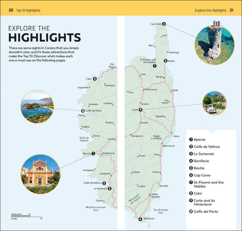 DK Top 10 Corsica US - Paperback / softback