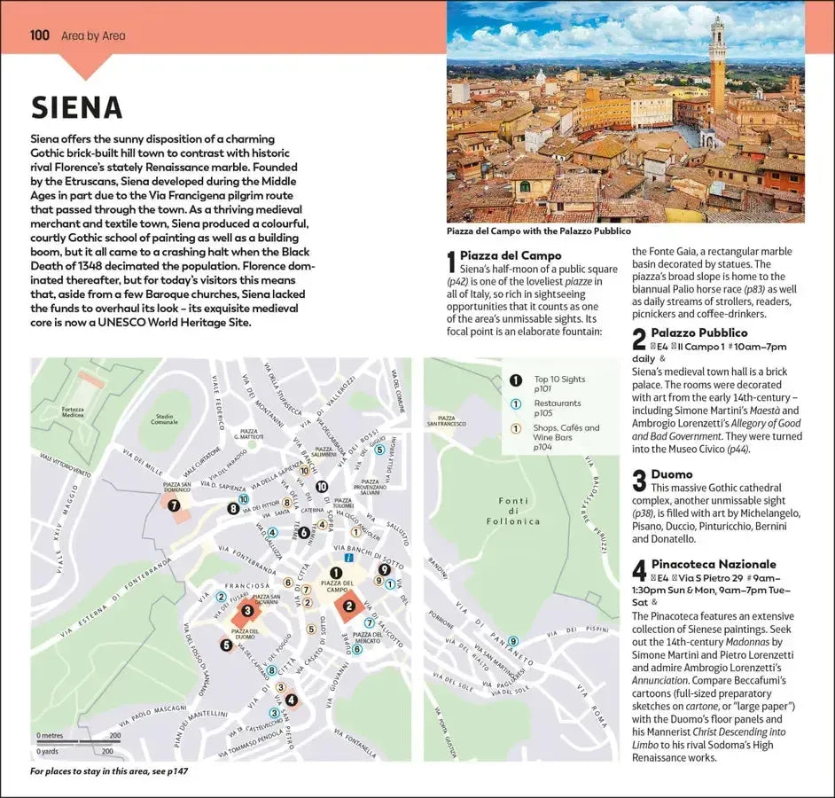 DK Top 10 Florence and Tuscany US - Paperback / softback