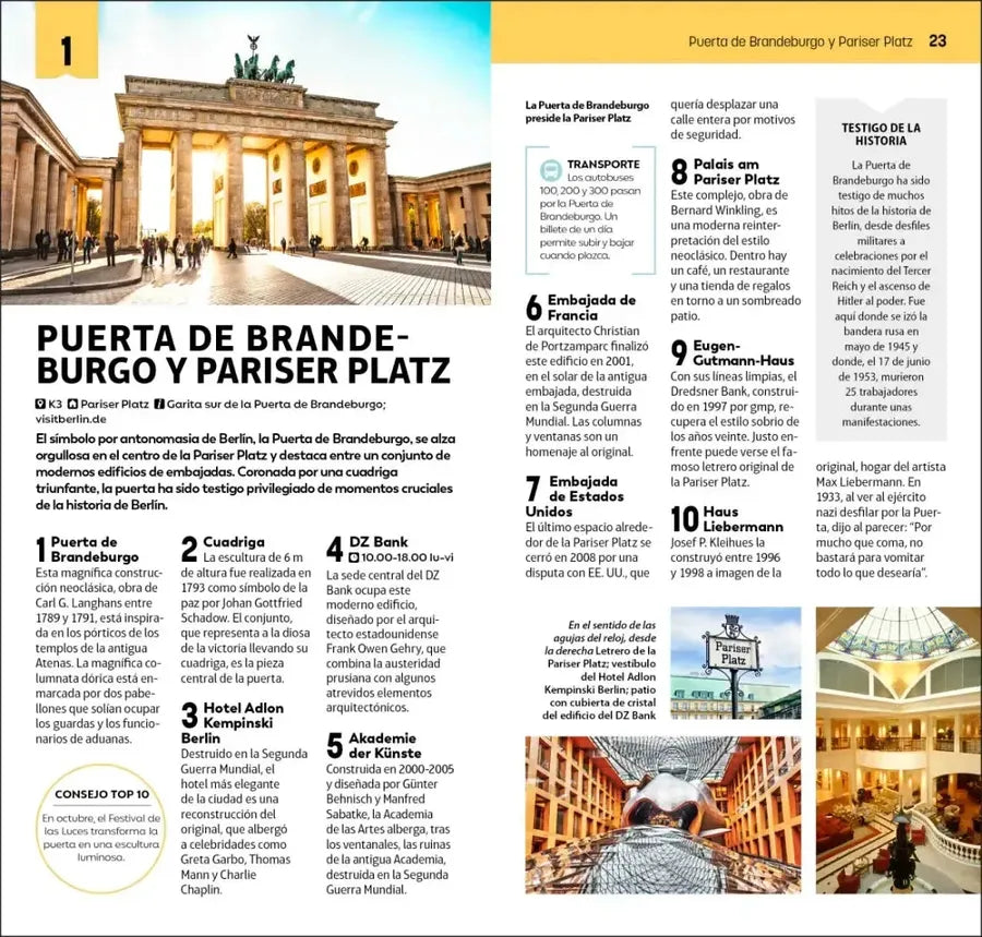 DK Berlin Guia Top 10 (DK Top 10 Berlin) US - Paperback / softback