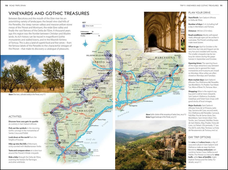 DK Road Trips Spain US - Paperback / softback