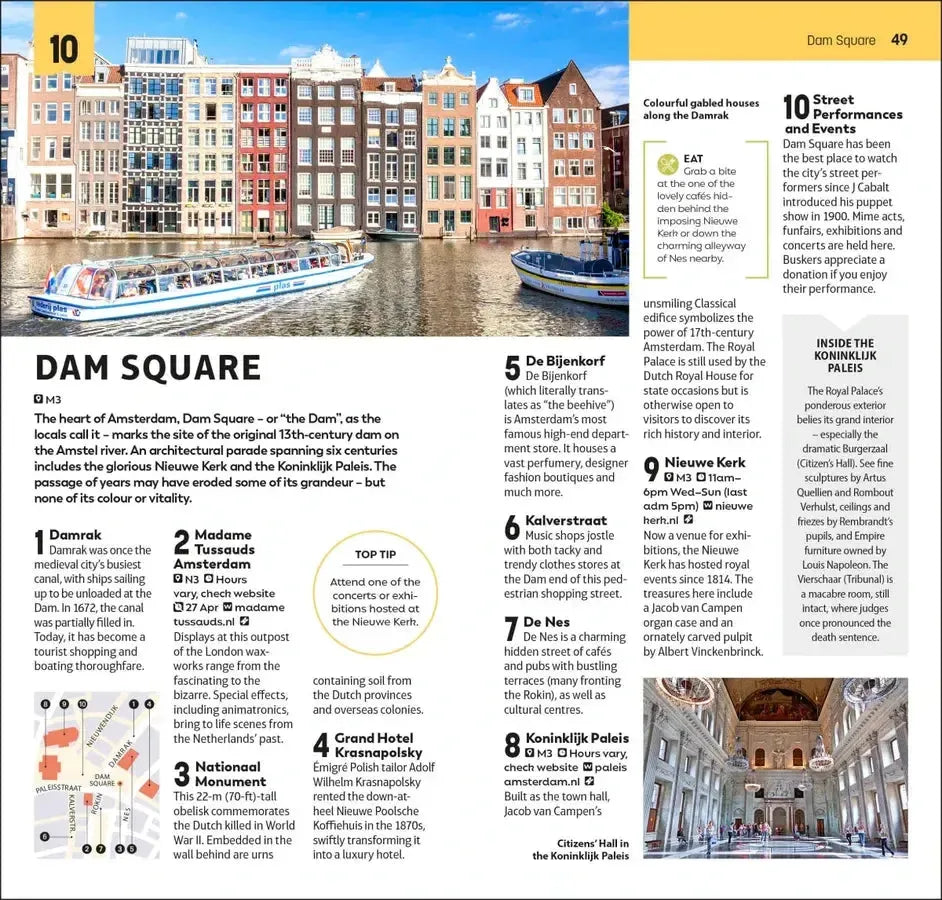 DK Top 10 Amsterdam US - Paperback / softback (9780241736821)