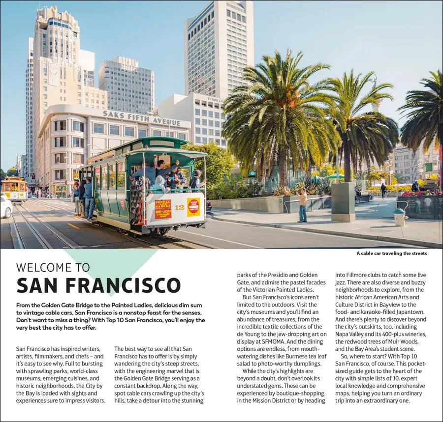DK Top 10 San Francisco GB - Paperback / softback
