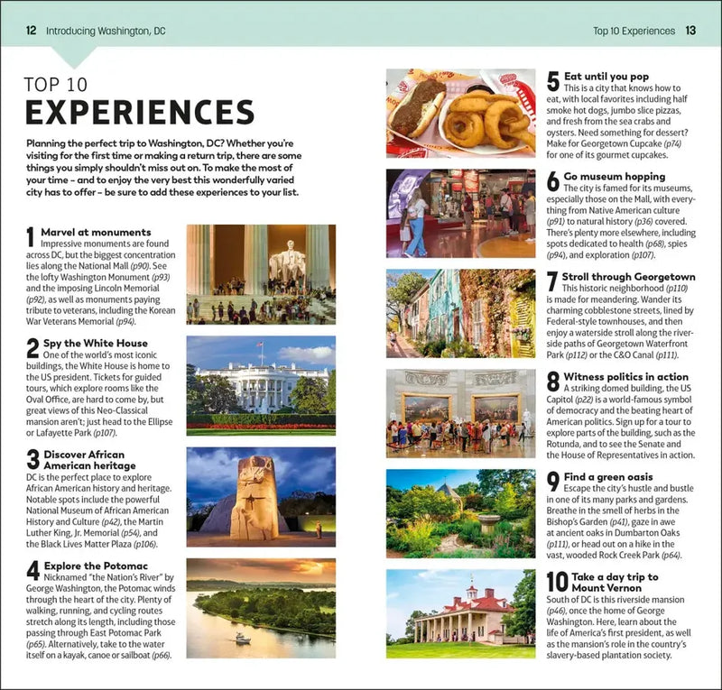 DK Top 10 Washington, DC US - Paperback / softback