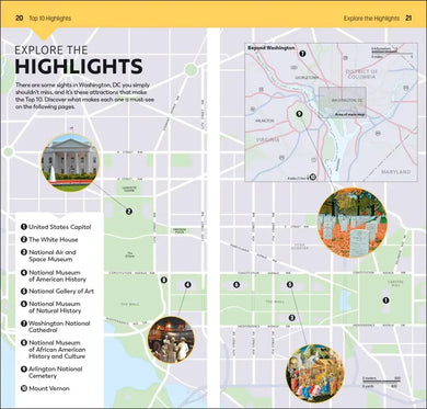 DK Top 10 Washington, DC US - Paperback / softback