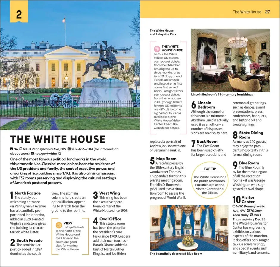 DK Top 10 Washington, DC US - Paperback / softback