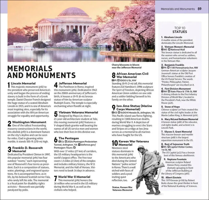 DK Top 10 Washington, DC US - Paperback / softback