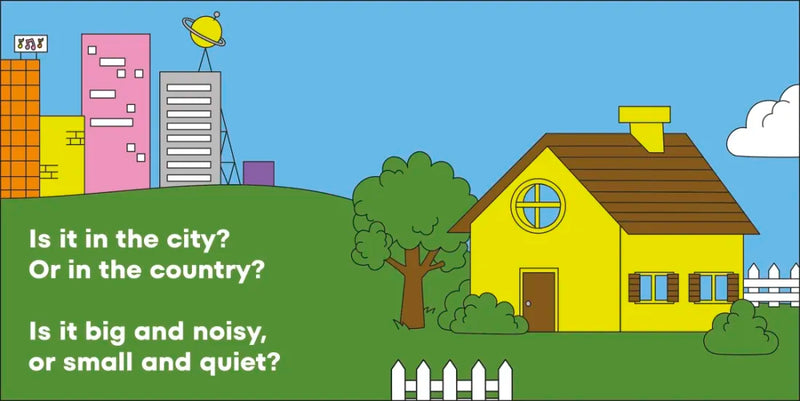 A Little Book About Home US - Board book