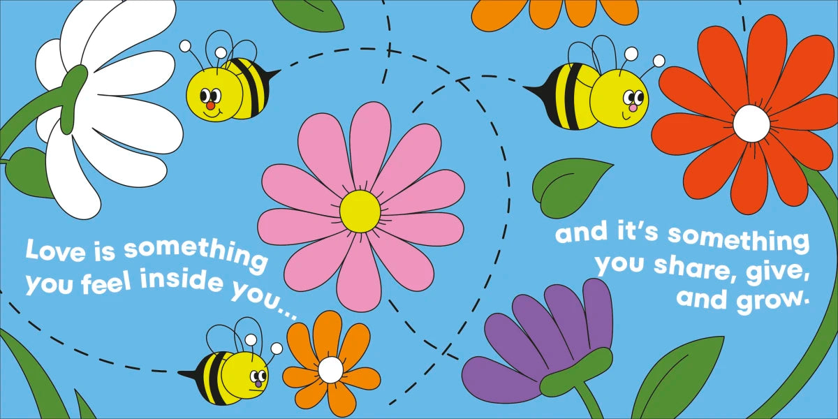 A Little Book About Love US - Board book