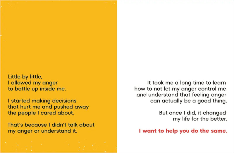 A Kids Book About Anger US - Hardback