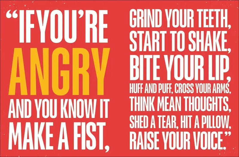 A Kids Book About Anger US - Hardback