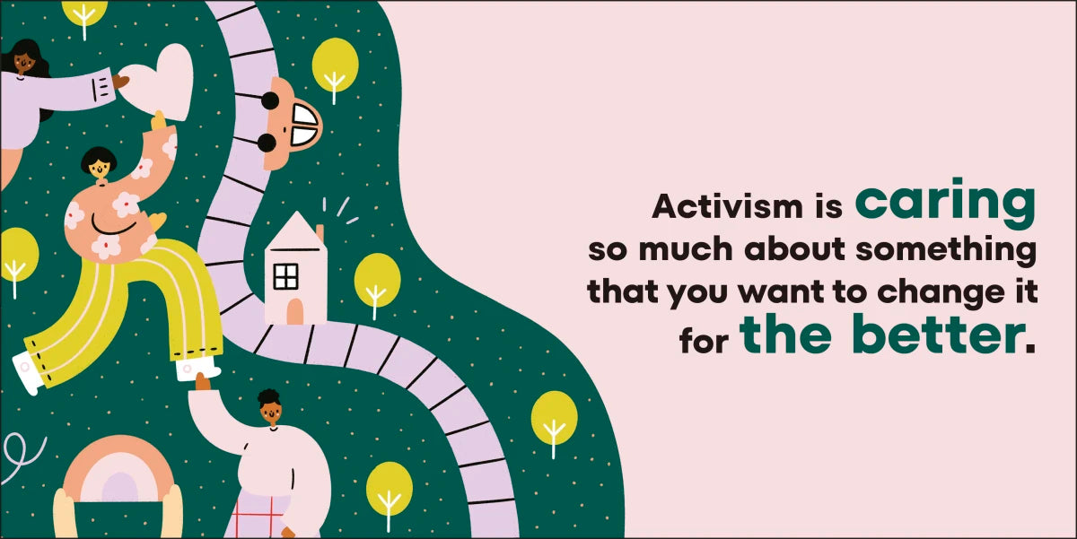 A Little Book About Activism US - Board book