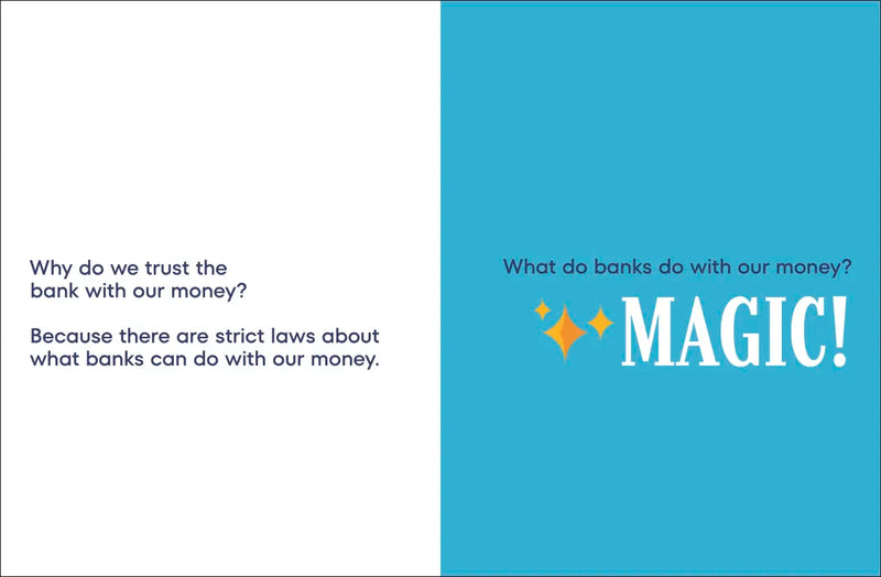 A Kids Book About Banking US - Hardback