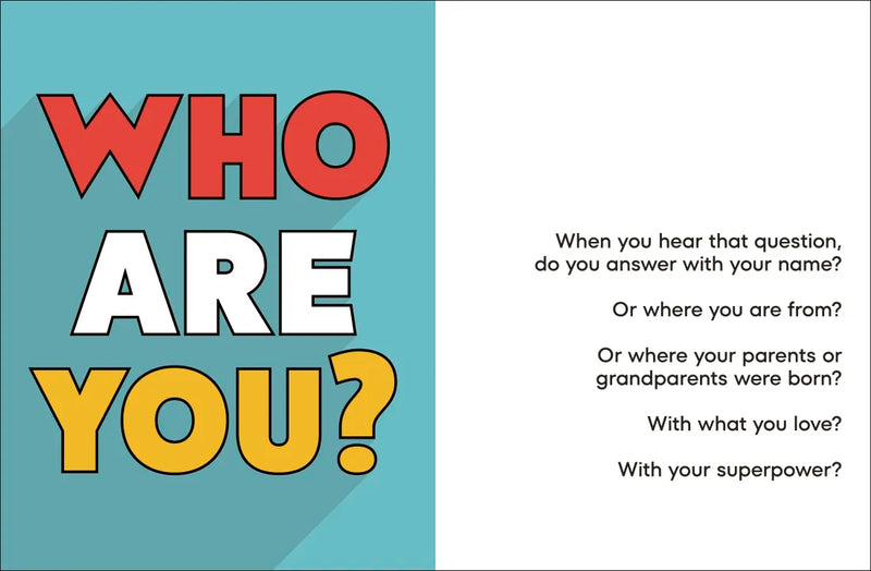 A Kids Book About Identity US - Hardback