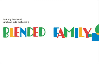 A Kids Book About Blended Families US - Hardback