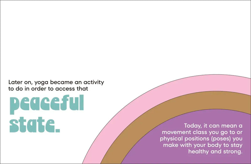 A Kids Book About Yoga US - Hardback