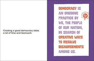 A Kids Book About Democracy US - Hardback