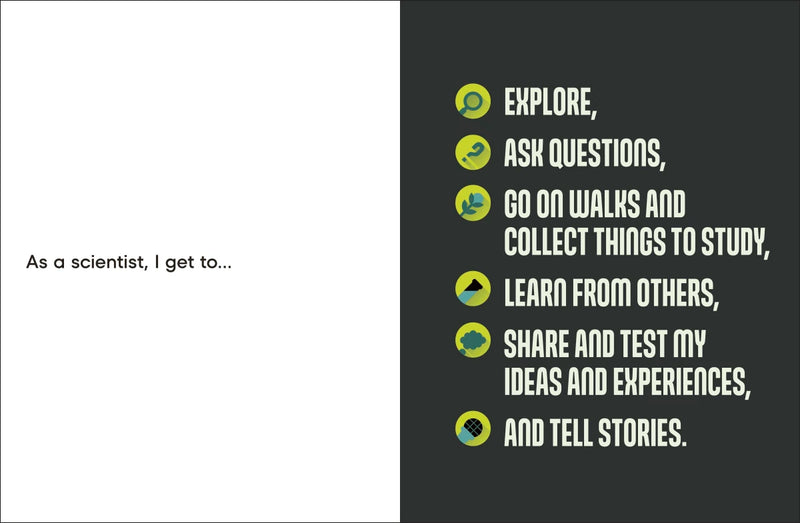 A Kids Book About Being A Scientist US - Hardback