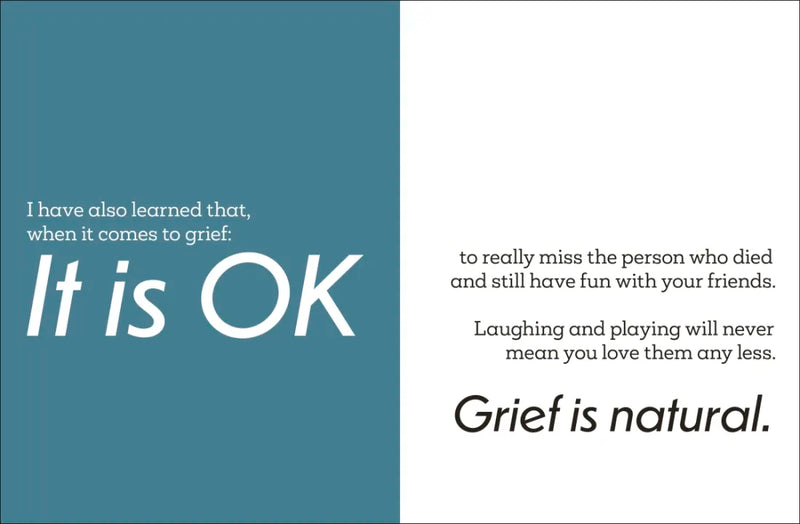 A Kids Book About Grief US - Hardback