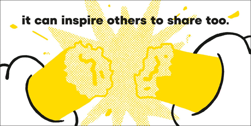 A Little Book About Sharing US - Board book