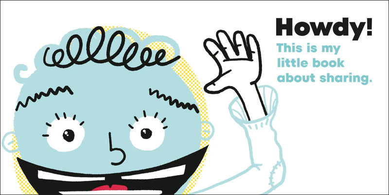 A Little Book About Sharing US - Board book