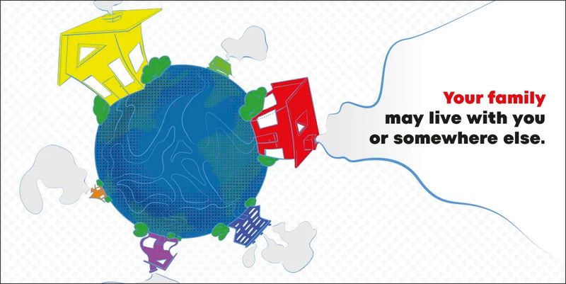 A Little Book About Family US - Board book