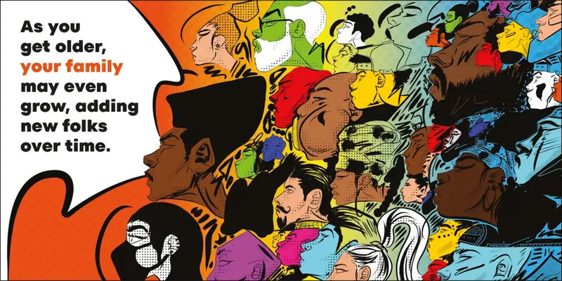 A Little Book About Family US - Board book