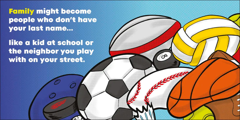 A Little Book About Family US - Board book