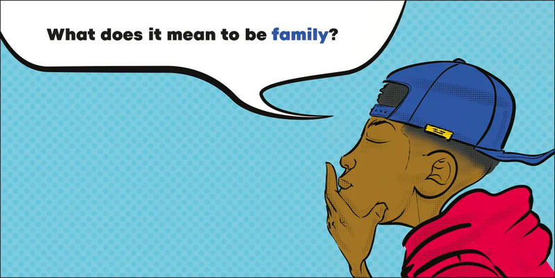 A Little Book About Family US - Board book