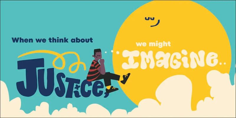 A Little Book About Justice US - Board book