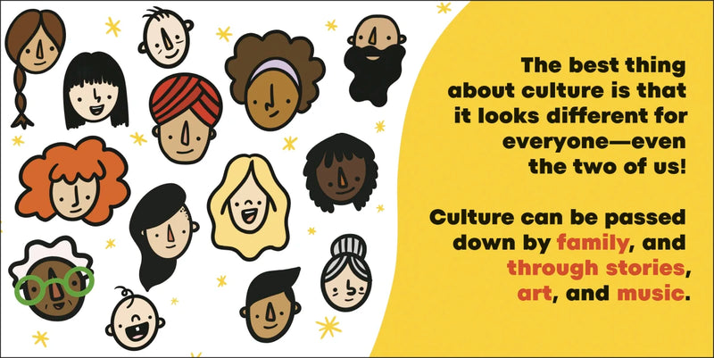 A Little Book About Culture US - Board book