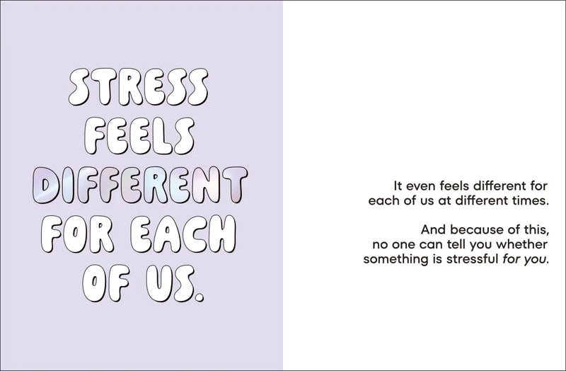 A Kids Book About Stress US - Hardback