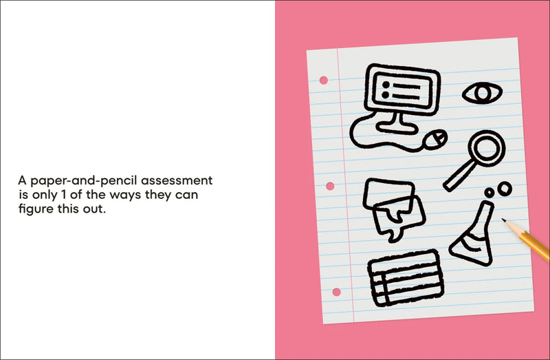 A Kids Book About Tests US - Hardback