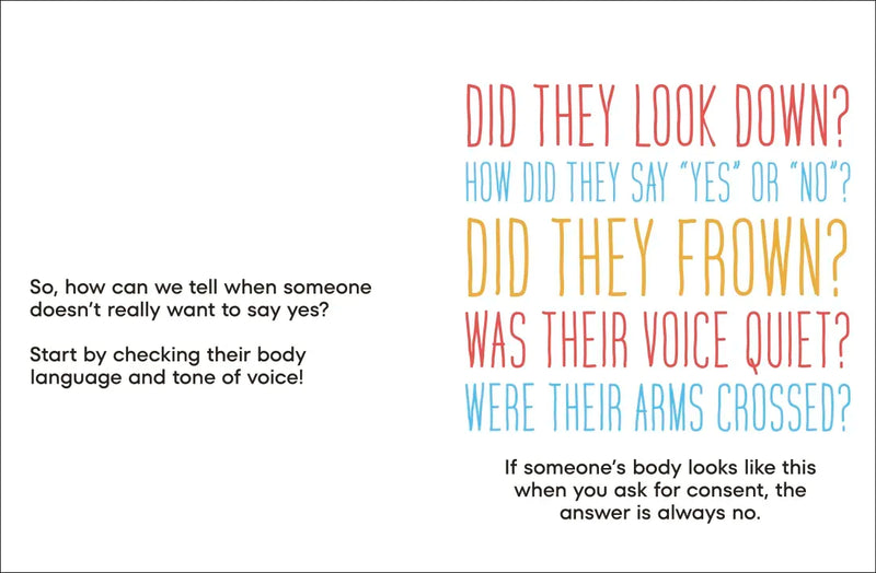 A Kids Book About Consent US - Hardback