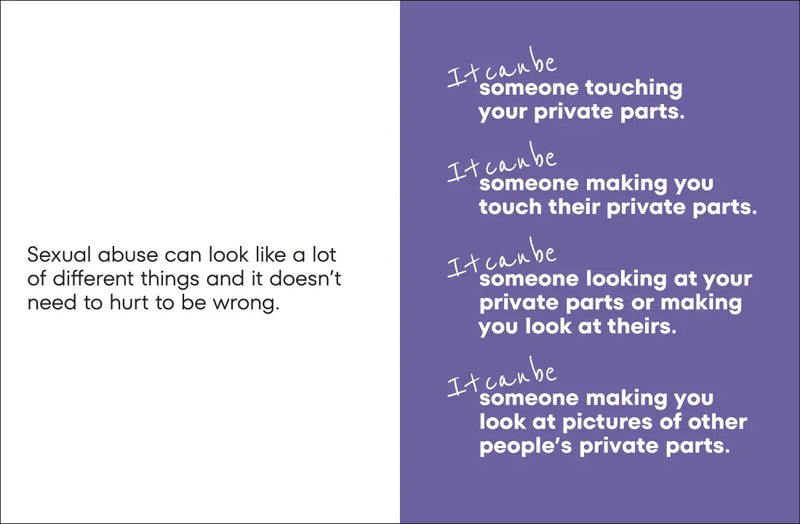 A Kids Book About Sexual Abuse US - Hardback