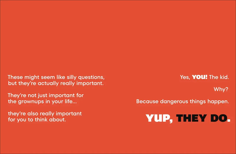 A Kids Book About Safety US - Hardback