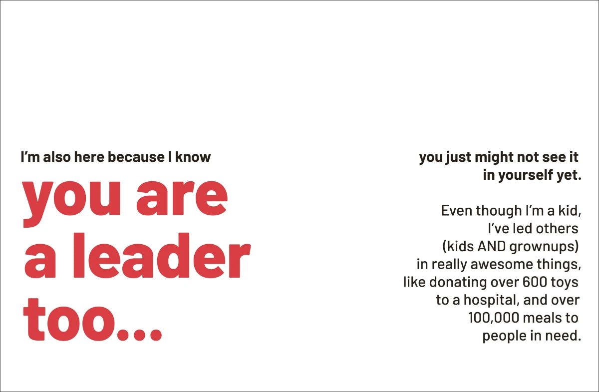 A Kids Book About Leadership US - Hardback